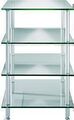 Стойки под аппаратуру Vincent Glas h4 clear-silver