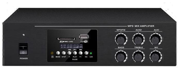 Радиоузел с поддержкой USB и SD карт XLine T-80 артикул X33996724-1