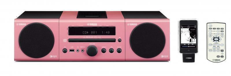 Стереомагнитола с CD Yamaha MCR-140 pink артикул X33994479-1