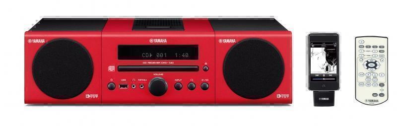 Стереомагнитола с CD Yamaha MCR-140 red артикул X33994470-1