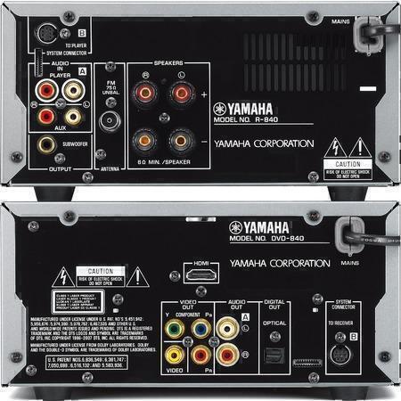 Стереомагнитола с CD Yamaha MCR-840 silver артикул X33994321-1-2