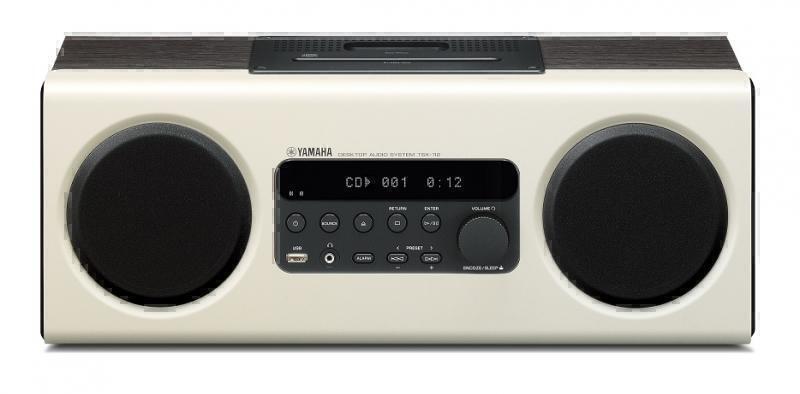 Стереомагнитола с CD Yamaha TSX-112 white артикул X33994419-1